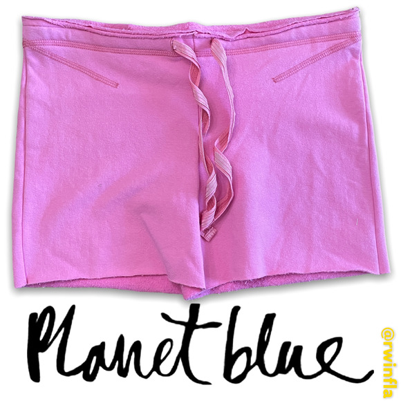 Blue Life x Planet Blue Drawstring Sweatshorts - Picture 1 of 4